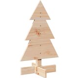vidaXL Drveno ukrasno božićno drvce 60 cm od masivne borovine | shoptok.hr