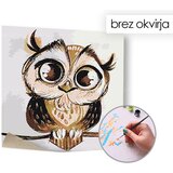  Slikanje po številkah SOVA - Level Starter (set za slikanje po) | Shoptok.si