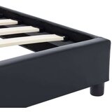  Okvir za krevet od umjetne kože crni 120 x 200 cm | shoptok.hr