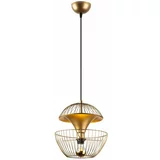 Opviq lights Viseća svjetiljka u zlatnoj boji s metalnim sjenilom ø 30 cm Telmander –