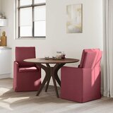  Trpezarijske stolice 2 pcs boja crnog vina 57 x 67 x 98 cm | shoptok.hr