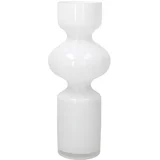 Vaza Wetube h35cm / bela / steklo, (5000199732)