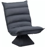  Fotelja okretno sjedalo naslon koji se može podesiti mekana presvlaka prozračna navlaka tamno siva 62 x 70 x 95 cm Cijene