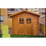 Male kuće Drvena vrtna kućica CAROL 260 × 200 cm sa šindrom | shoptok.hr