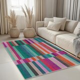 Mila Home Turkizna pralna preproga 120x180 cm Acid Rain – | Shoptok.si
