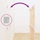  Zidno uzglavlje bijelo 82 5x3x110 cm od masivne borovine | shoptok.hr