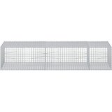  Gabion s žicom debljine 3,5 mm i mrežom 5x5 cm 250x100x50 cm | shoptok.hr
