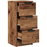 vidaXL Komoda boja staro drvo 30 x 30 x 70 cm od konstruiranog drva | shoptok.hr