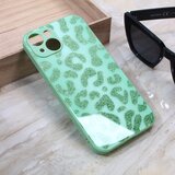  Torbica shiny glass za iphone 14 6.1 svetlo zelena Cene