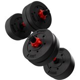 Ksix BMANC01N50 SET Tegova 50KG, DISKOVI, BUČICE, ŠIPKA, KETLBEL, CRNI | Eponuda.com