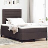  s opruga kutije Tamno smeđa 120 x 190 cm tkanina | shoptok.hr