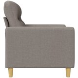  Fotelja smeđesiva 60 cm od tkanine | shoptok.hr