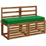  Jastučić za klupu SOEST 100% poliester Zelena 100 x 40 x 8 cm Slike