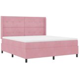  s opruga kutije Ružičasta 180 x 200 cm Baršun | shoptok.hr