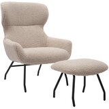 Livetastic FOTELJ – SET, rjavosiva tekstil | Shoptok.si