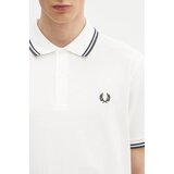 Fred Perry Polo majice kratki rokavi TWIN TIPPED SHIRT Bela | Shoptok.si