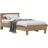 Krevetna konstrukcija Umjetnički hrast 98.5 x 200 cm | shoptok.hr