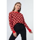 Lafaba Sweater - Red - Regular fit Cene