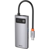 Baseus priklopna postaja Hub Metal Glam Series, 4v1 USB-C na USB 3.0, USB 2.0, HDMI 4K, USB-C PD 100W Cene