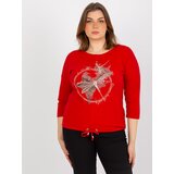 RELEVANCE Blouse-RV-BZ-8455.39-red | Shoptok.si