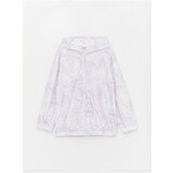 LC Waikiki Tie-Dyeing Printed Hoodie Girls' Long Sleeve Zippered Sweatshirt. | shoptok.hr