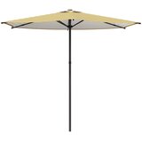 vidaXL Vrtni dežnik 270 x 270 cm Poliester Pravokotna Rumena in Bela, (5000252659) | Shoptok.si