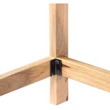  Pisalna miza 180x120x76 cm trden mangov les | Shoptok.si