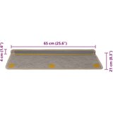 vidaXL Samoljepljivi otirači za stepenice 30 kom 65x21x4 cm tamnobež | shoptok.hr