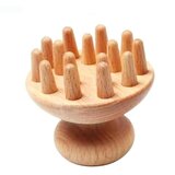 Venisymlis Masažni Pripomoček V Obliki Lesene Gobe Massager Anti-Fascia Masažni Valj, Primeren Za Mišice Celega Telesa, (22060007) | Shoptok.si