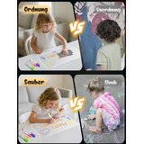 MOWETOO LED risalna tabla za otroke z 7 neonskimi flomastri | Shoptok.si