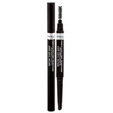 Rimmel London Brow This Way Fill & Sculpt natančen svinčnik za obrvi s čopičem 0,25 g odtenek 003 Dark Brown Cene