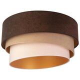  duolla - plafonsko svetlo devon 1xE27/40W/230V prečnik 45 cm braon/bež | Eponuda.com