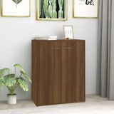  Komoda boja smeđeg hrasta 60 x 30 x 75 cm od konstruiranog drva | shoptok.hr