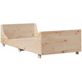  Okvir kreveta bez madraca 75 x 190 cm od masivne borovine | shoptok.hr