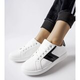 Gemre White sneakers with black inserts Rizzo | shoptok.hr