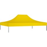 Krov za šator za zabave 4 x 3 m žuti 270 g/m² | shoptok.hr