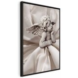  Slika - Love Thoughts (1 Part) Vertical 40x60 U crnom drvenom okviru | shoptok.hr