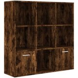 Ormarić za knjige boja dimljenog hrasta 98 x 30 x 98 cm | shoptok.hr