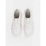 Sergio Leone White leather platform sneakers by | shoptok.hr