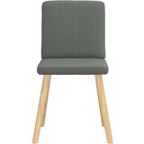  Jedilni stoli 4 kosi temno sivo blago | Shoptok.si