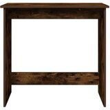 vidaXL Radni stol boja dimljenog hrasta 80x40x75 cm konstruirano drvo | shoptok.hr