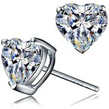  Naušnice Small Hearts - Kristalna KP29319 | Shoptok.si