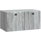 TV Omarica za TV, ki jo lahko montiraš na steno Siva Sonoma, (5000220401) | Shoptok.si