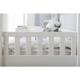 MID.YOU Postelja Traumhaus, Bor, Bela, Masivno | Shoptok.si