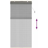 Rolo zavjesa Siva 90 x 220 cm Bambus | shoptok.hr