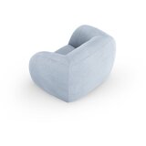 Cosmopolitan Design Svetlo moder fotelj iz tkanine bouclé Essen – | Shoptok.si