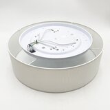 PLAFONSKA svetiljka SIRJA PLISADO 4xE27/15W/230V prečnik 45 cm bela | Eponuda.com