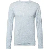 Jack & Jones Pulover 'ELINEN' plavi traper / crna / bijela