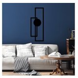 Opviq zidna dekoracija Astratto-1, 32x85 cm, 1.5 mm, Crna | Eponuda.com