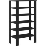  Stalak za cipele crni 61x32x105 cm od konstruiranog drva | Eponuda.ba